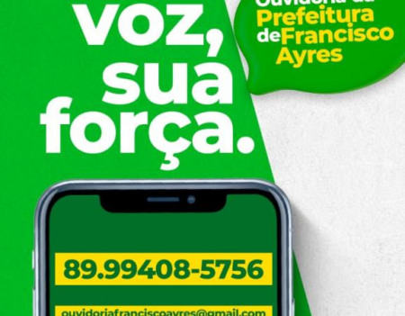 Ouvidoria da Prefeitura de Francisco Ayres