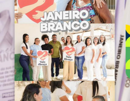 Prefeitura Municipal de Francisco Ayres, por meio da Secretaria Municipal de Saúde, realizou uma linda ação em alusão ao Janeiro Branco
